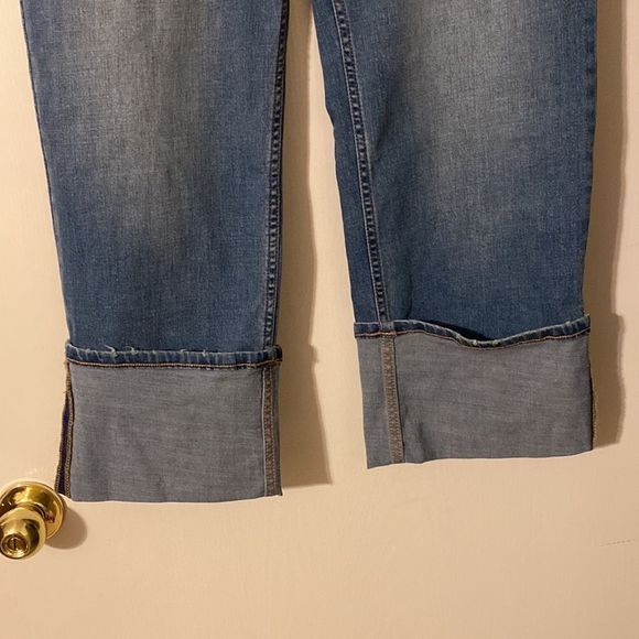 Vigoss Joni Wide Cuff Crop jeans size 12 BNWT - Picture 3 of 5